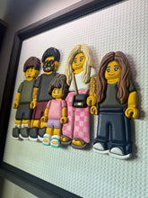 Load image into Gallery viewer, Custom Brick Family Sign