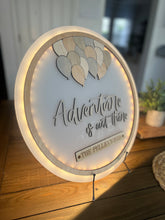 Load image into Gallery viewer, Adventure Light up Sign