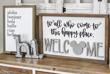 Load image into Gallery viewer, Welcome Sign