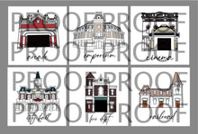 Load image into Gallery viewer, West Coast Building Set Prints