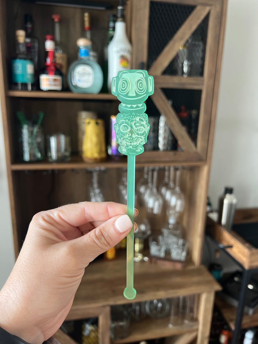 Grotto Tiki Swizzle Stick 27willowlane