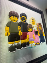 Load image into Gallery viewer, Custom Brick Family Sign
