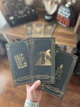 Load image into Gallery viewer, Wooden Tarot Cards Set of 3
