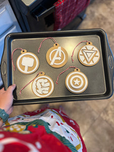 Gingerbread ornament set