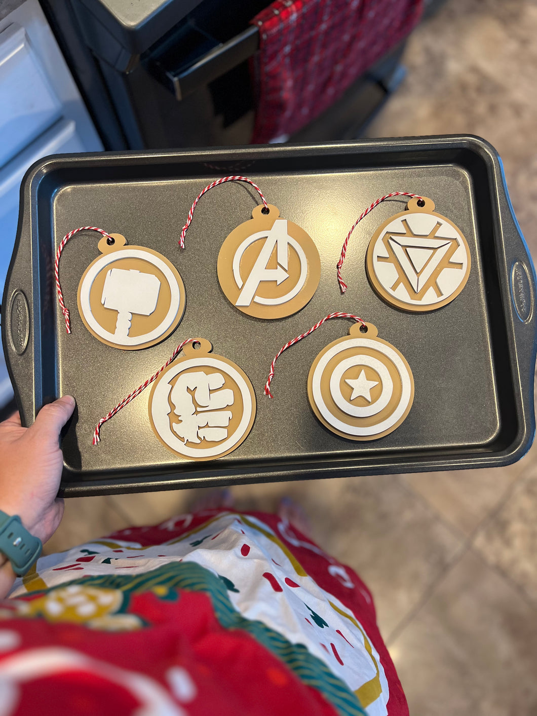 Gingerbread ornament set