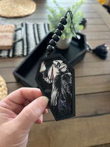 Coffin Car charm