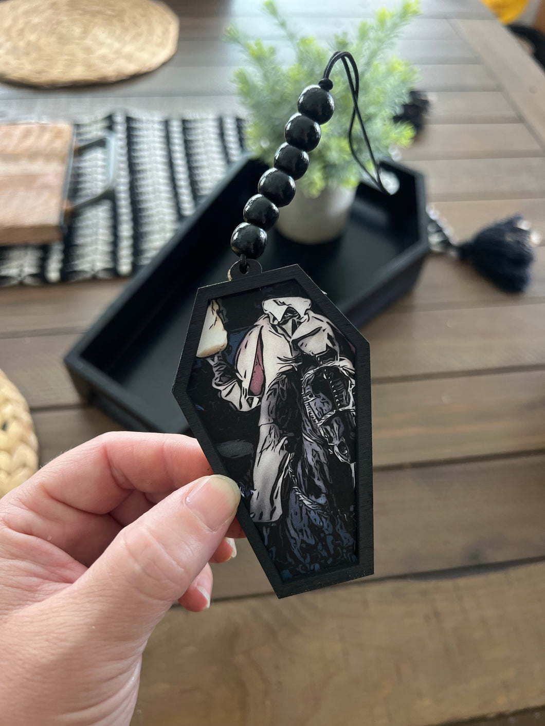 Coffin Car charm