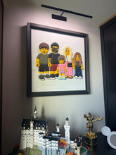 Load image into Gallery viewer, Custom Brick Family Sign
