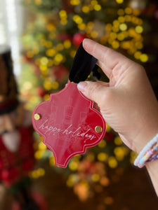 Toy Soldier Ornament Red