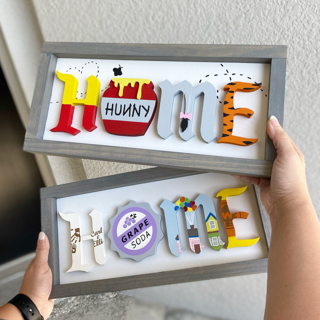 Custom Home Sign