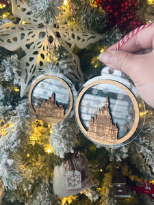 Acrylic Castle Ornament