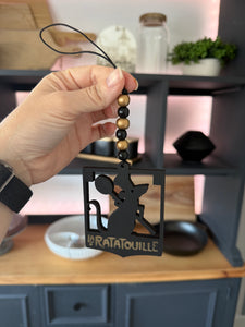 Mouse Chef Car Charm