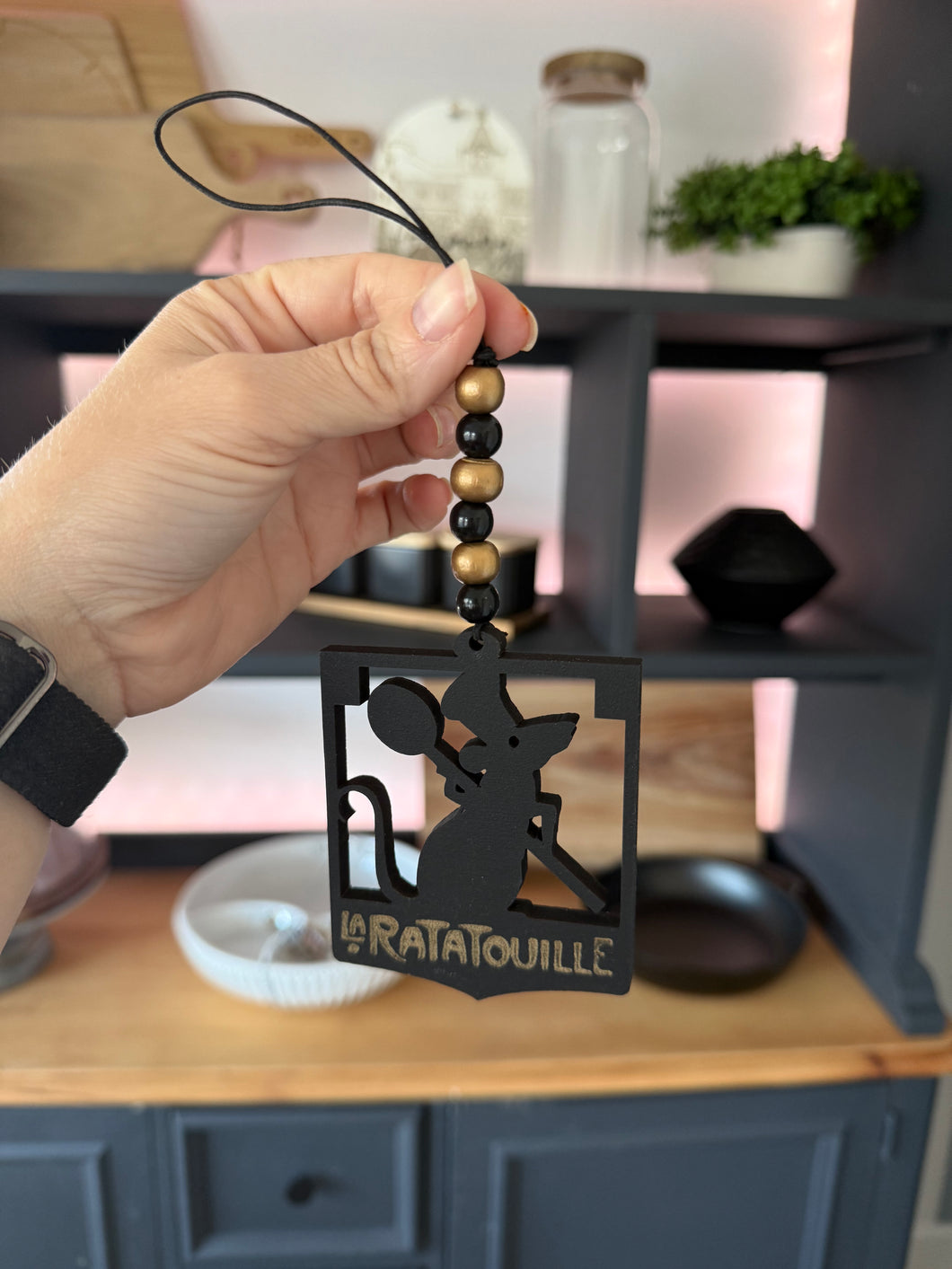 Mouse Chef Car Charm