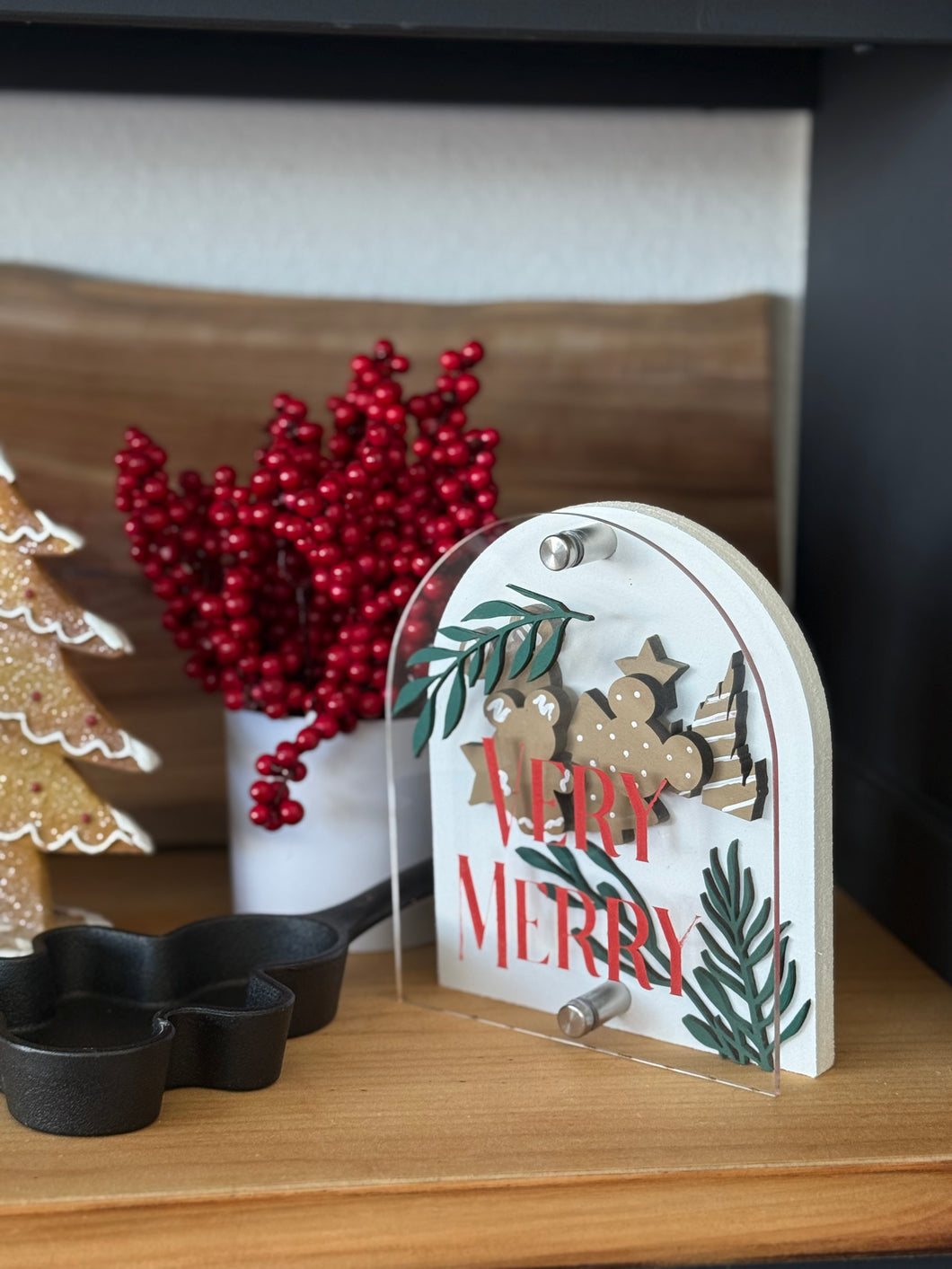 Very Merry Tabletop Sign