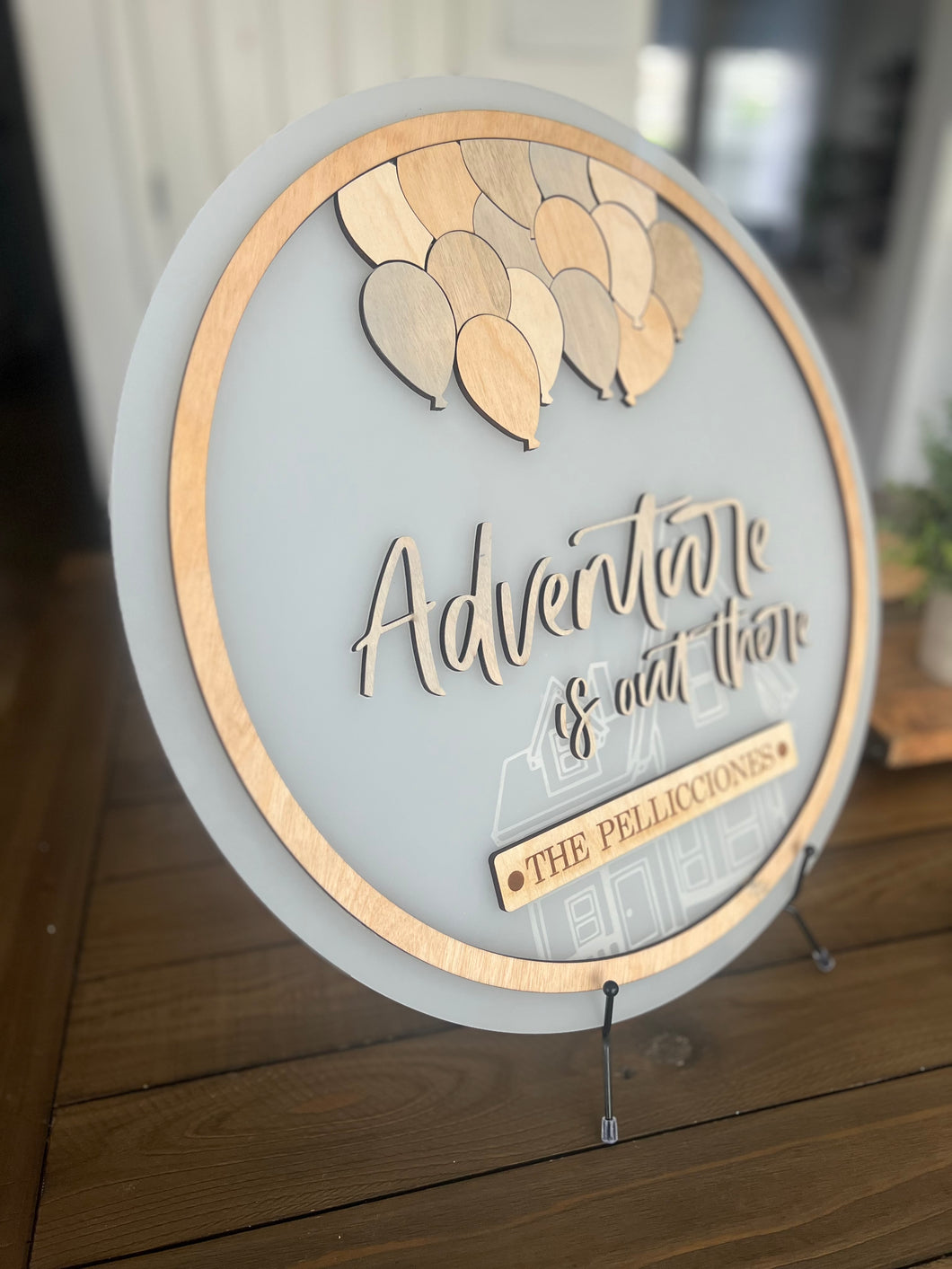Adventure Light up Sign