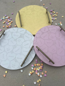 Candy Heart Tray