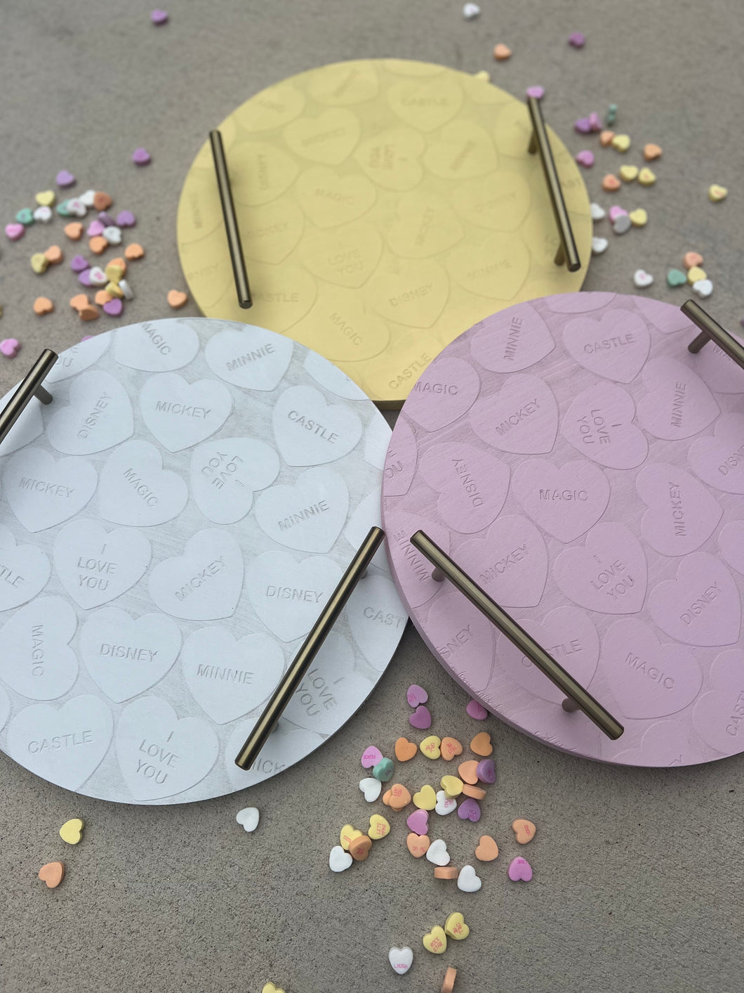 Candy Heart Tray