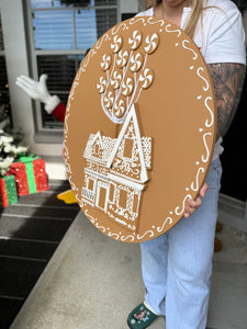 Gingerbread House Sign