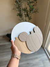 Load image into Gallery viewer, Terracotta Pumpkin Mini Sign
