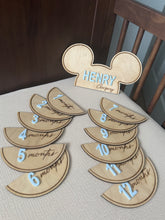 Load image into Gallery viewer, Boy Mouse Milestones
