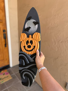 Pumpkin Surfboard