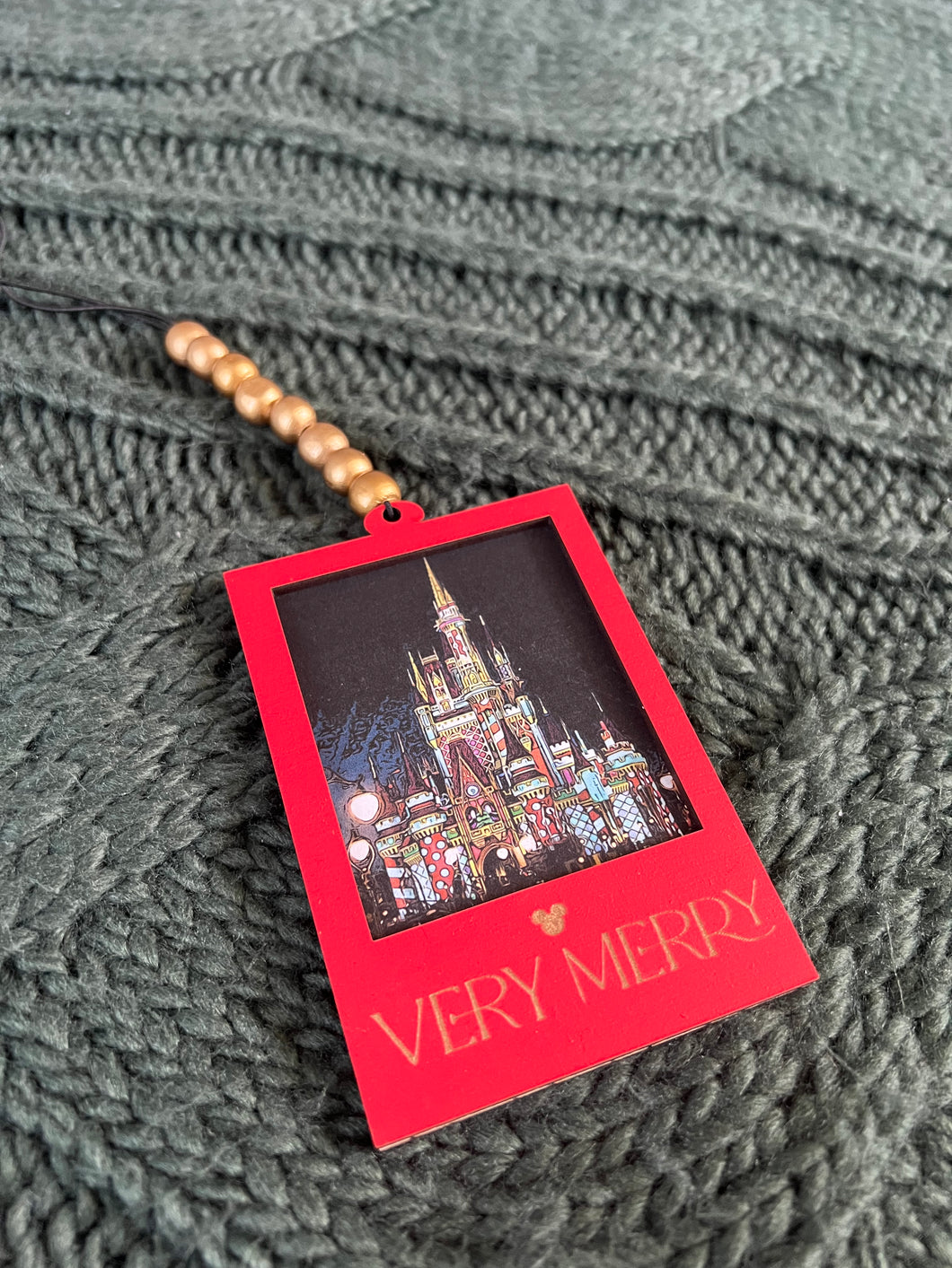 Very Merry Car Charm