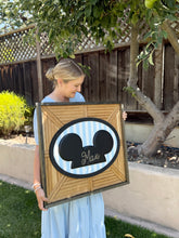 Load image into Gallery viewer, Mouse Hat Nursery Sign
