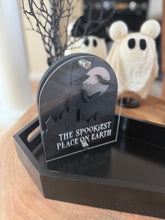 Load image into Gallery viewer, Spooky Castle Tabletop Sign
