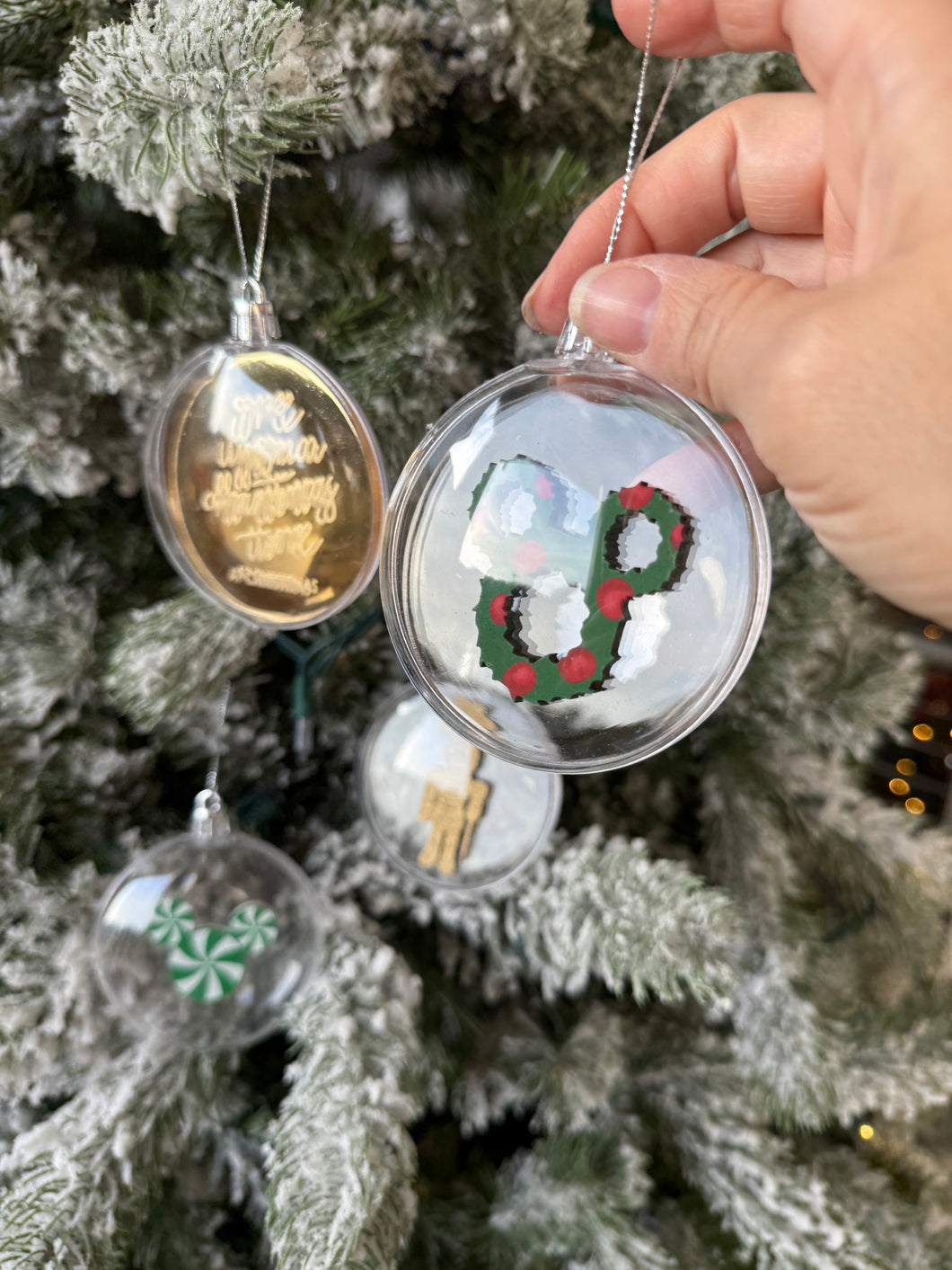 Floating Acrylic Ornament