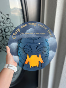 Cave Mini Sign
