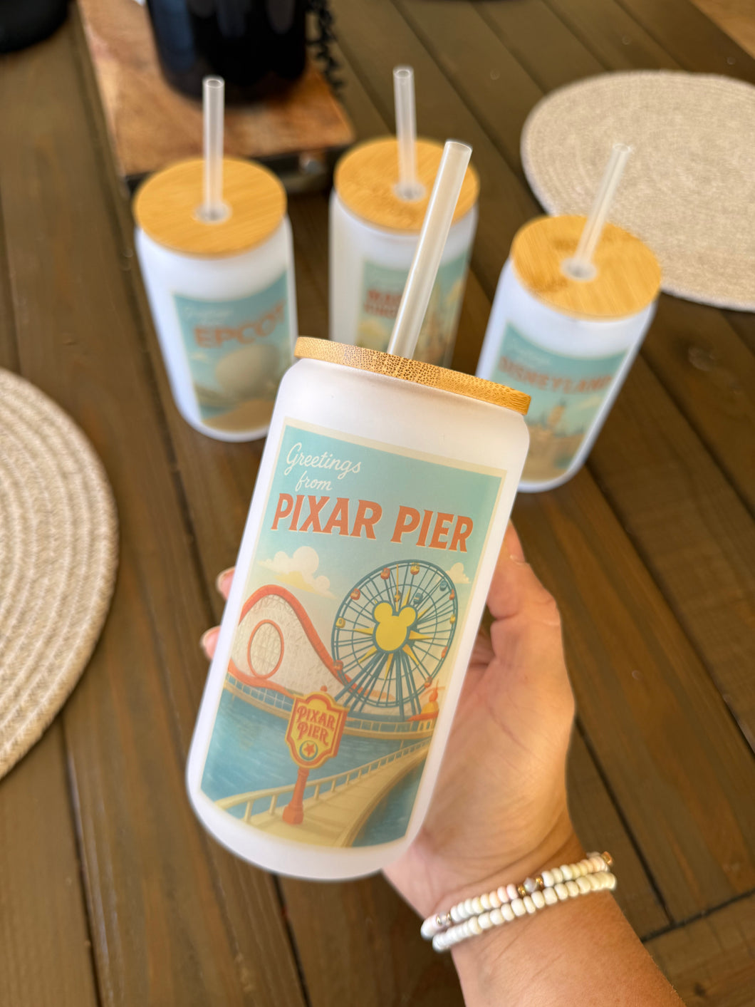 Frosted Glass Tumbler