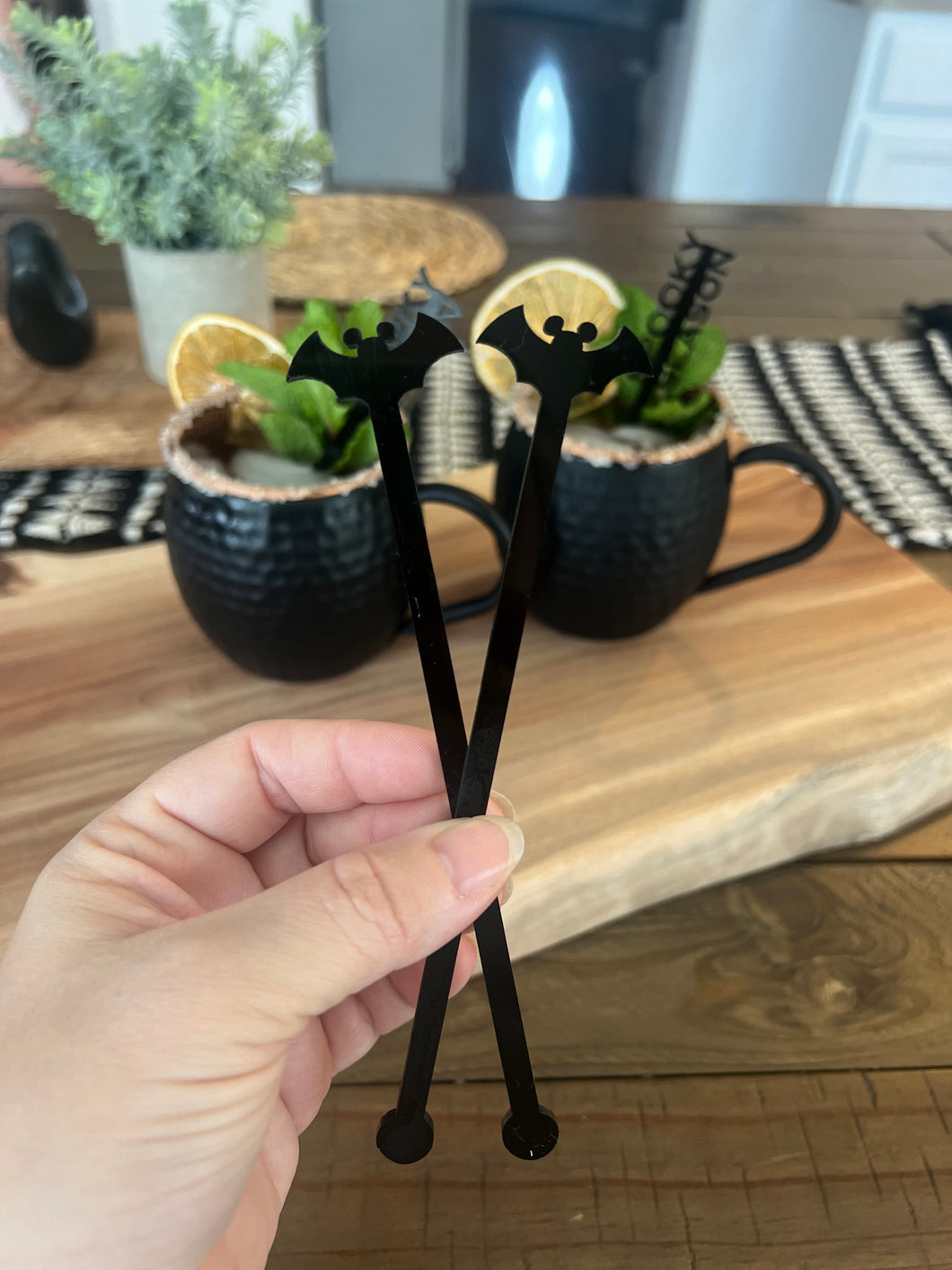 Bat Swizzle Sticks