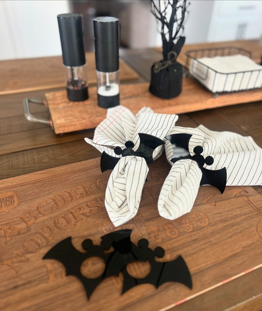 Bat Napkin Rings
