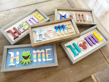Load image into Gallery viewer, Home Sign RECREATION
