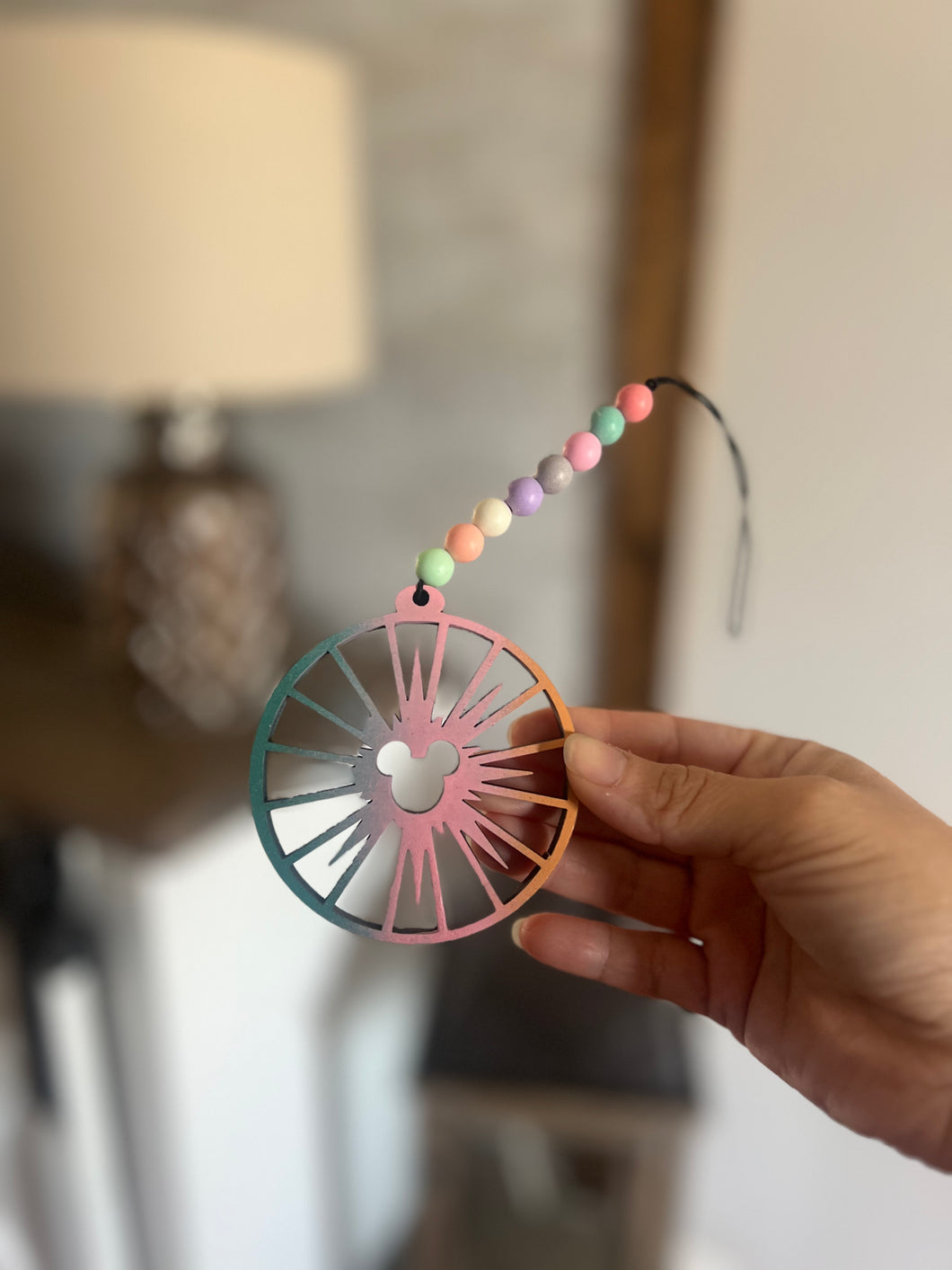 Fun wheel car charm