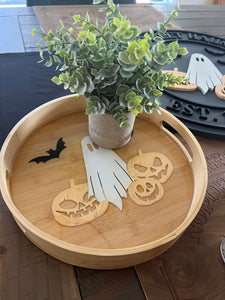 Spooky Ghost Epoxy Tray