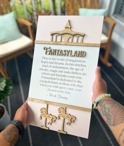 Fantasyland Sign