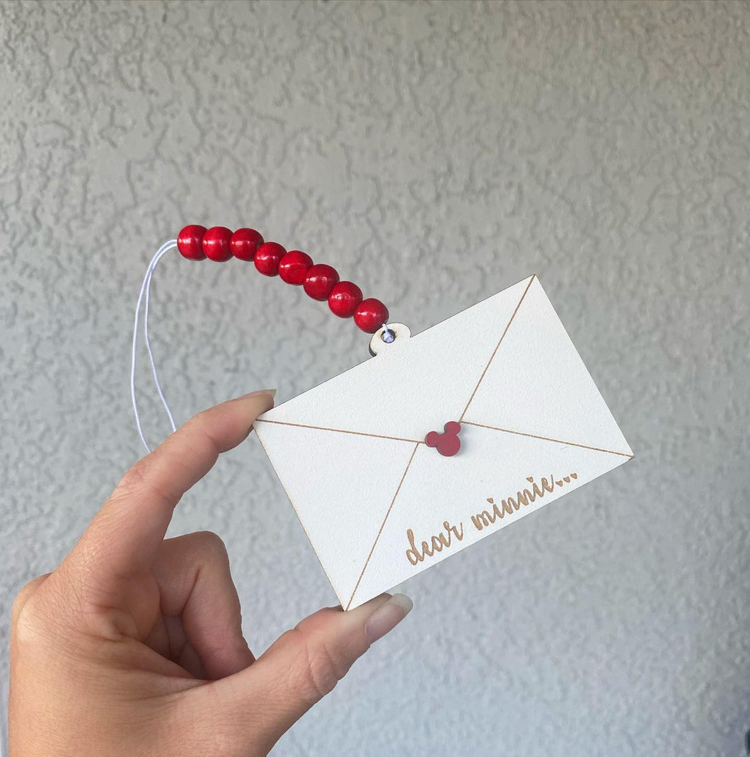 Love Letter Car Charm