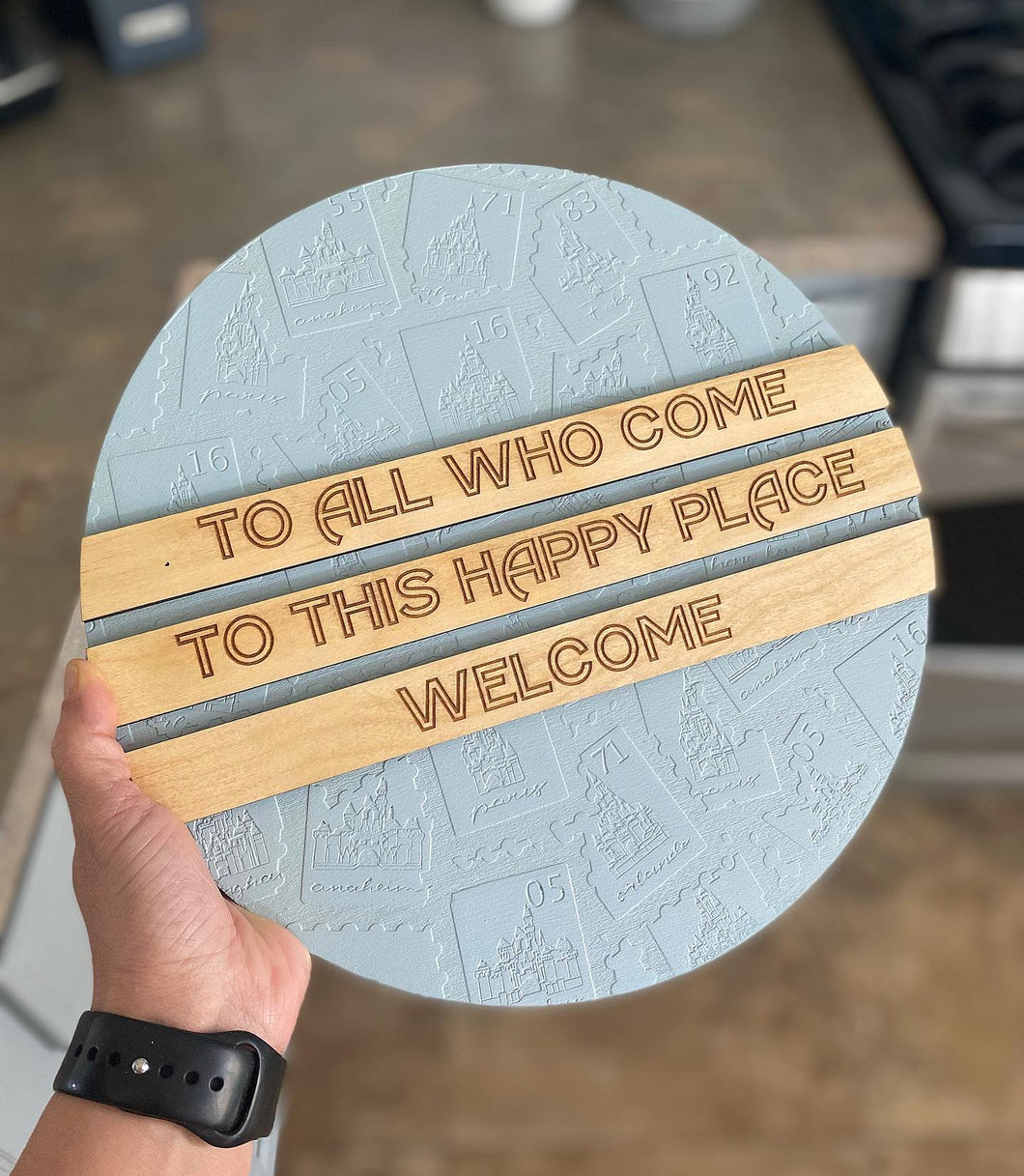 Stamps Quote Round