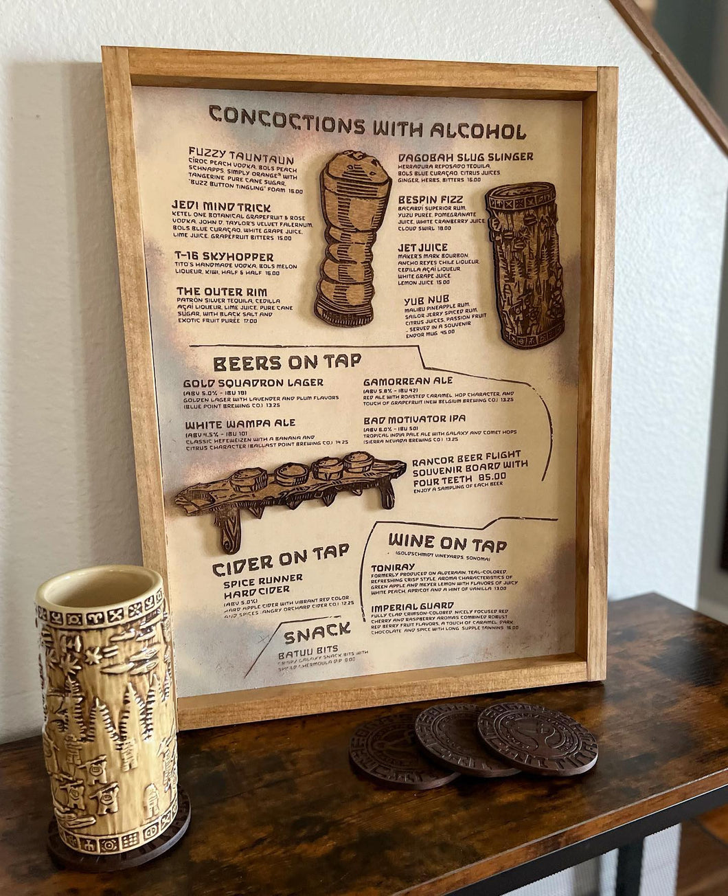 Cantina Menu Sign