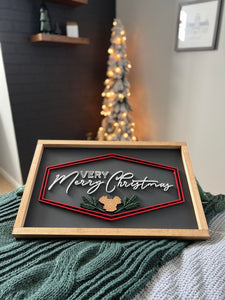 Magnolia Christmas Sign