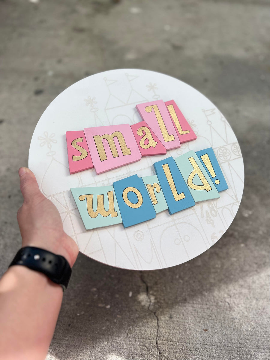 Mini World Sign – 27willowlane