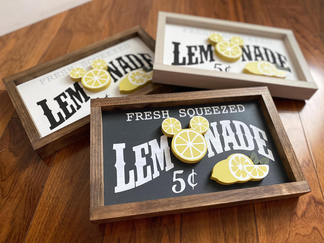 Lemonade Sign