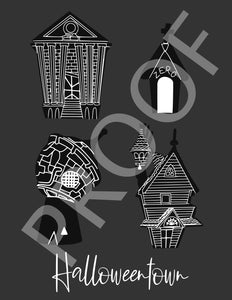 Halloweentown Print