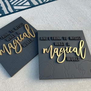 Magical World Sign
