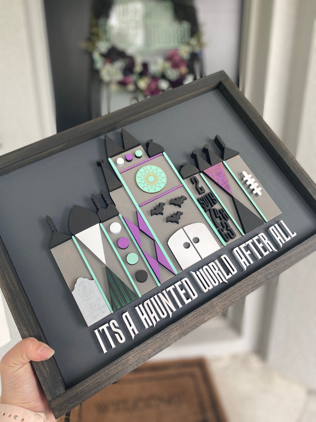 Haunted Mashup Sign