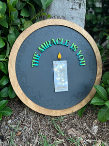 Miracle Candle Sign