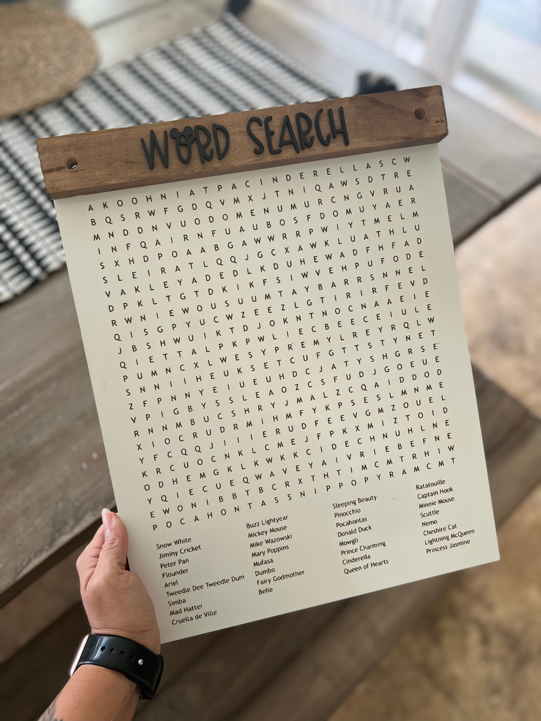 Word Search Sign