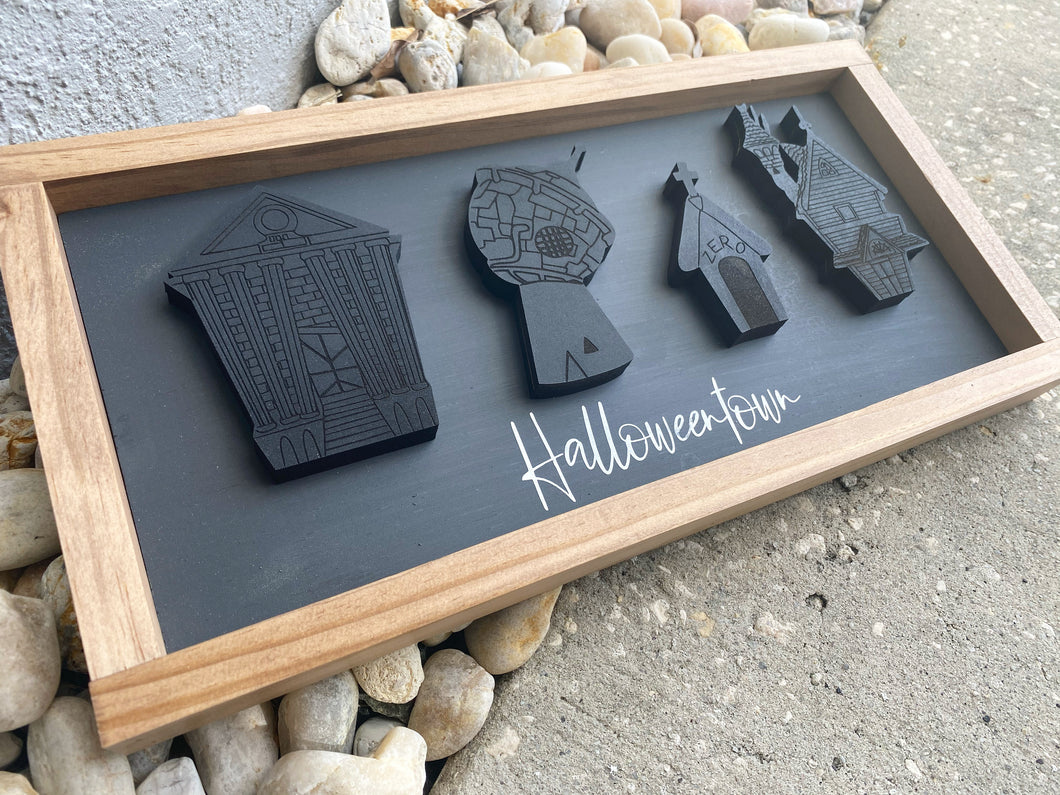 Halloween Town Sign