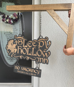 Sleepy Hollow Inn Bracket Sign